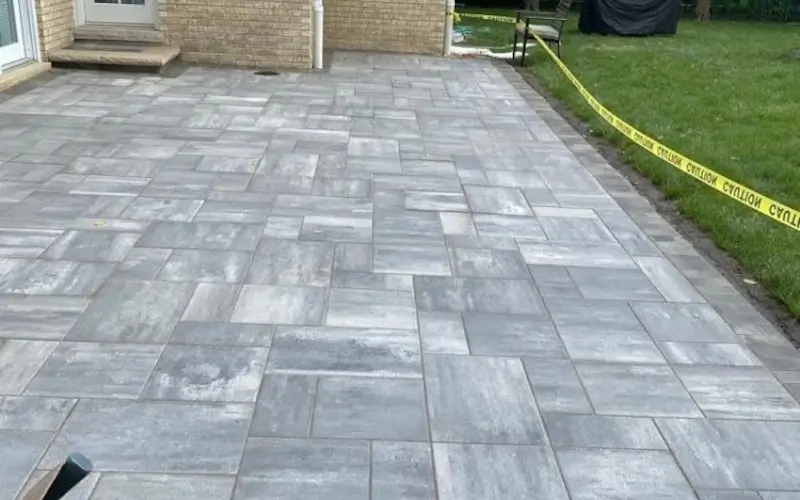Bluestone Patio Installation